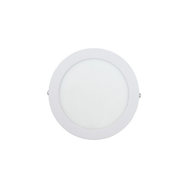 PANEL LED REDONDO SUPERFICIE 12W 6000K