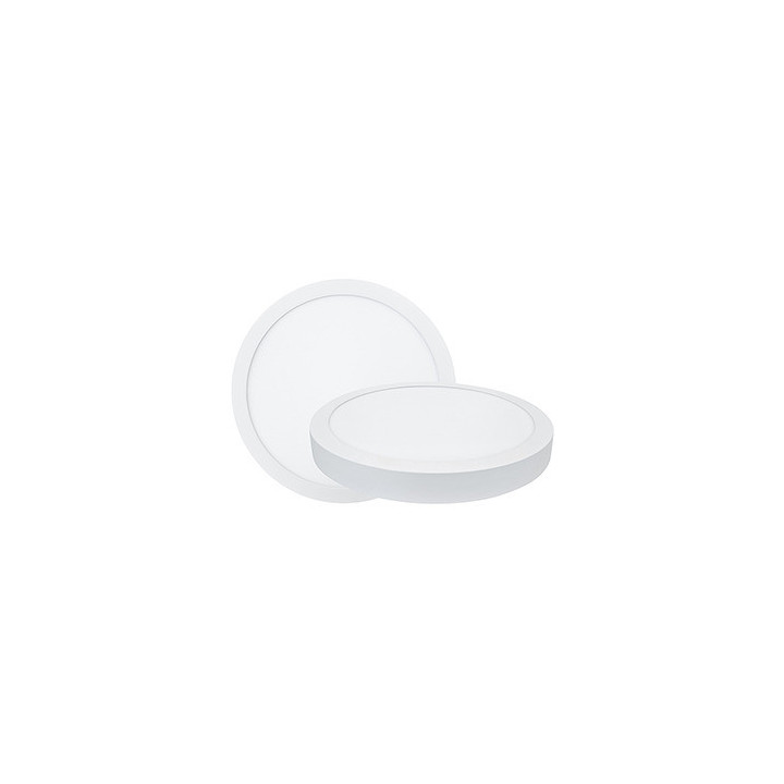 Panel LED redondo de superficie 24W Blanco 3CCT