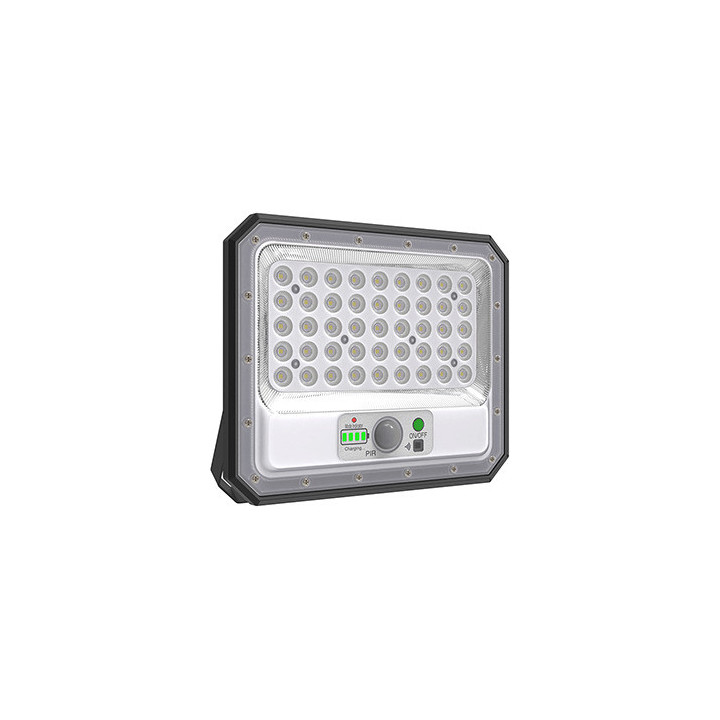 PROYECTOR LED SOLAR ABS 100W 6000K C/SENSOR