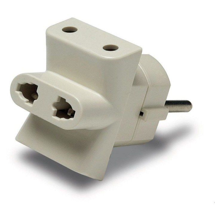 ADAPTADOR TRIPLE SI TT. 10A 250V