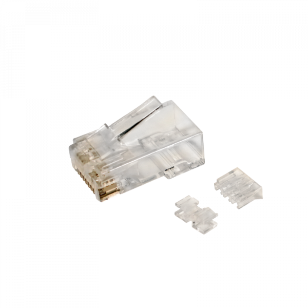 Conector RJ45 macho UTP Cat 6A para cables de datos