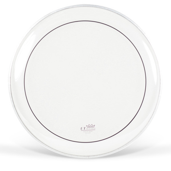 PARCHE REMO UT PINSTRIPE TRANSPARENTE 15''