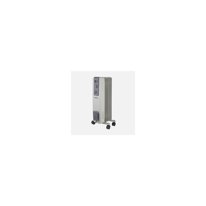 RADIADOR ACEITE ABRILA MODELO ACEBUCHE 1000W 5 ELEMENTOS 3 POTENCIAS ANTIVUELCO MOD:256031028