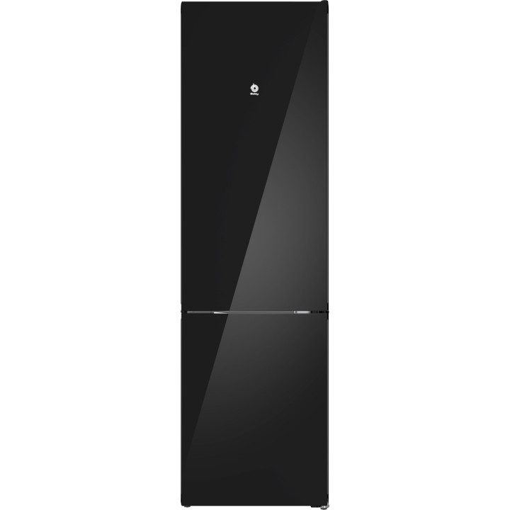  FRIGORIFICO COMBINADO BALAY 203x60 CM CALSE D CRISTAL NEGRO MOD: