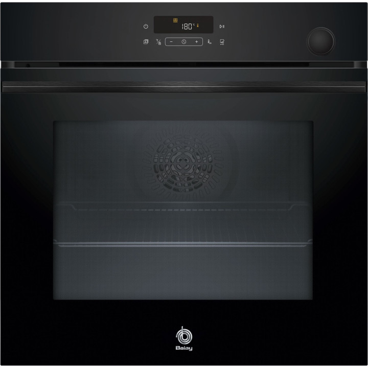 HORNO CON VAPOR PIROLITOCO BALAY 60X60CM CRISTAL NEGRO MOD:3HA5829N3