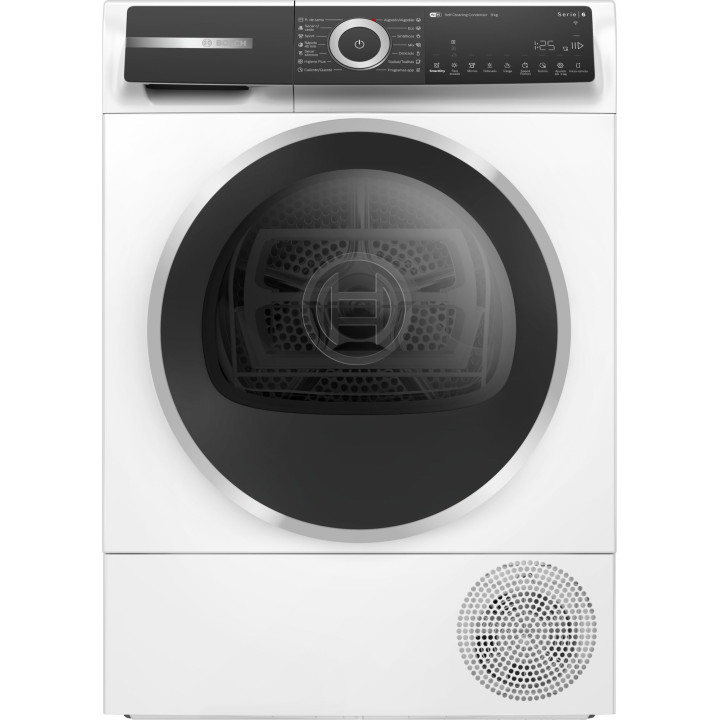 SECADORA  BOSCH BOMBA DE CALOR SERIE 6 CLASE B 9KG MOD:WQH246B0ES