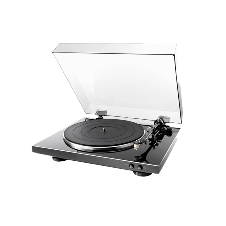 GIRADISCOS DENON DP-300F EXCELENTE DISENO EN ALUMINIO FUNDIDO COLOR NEGRO