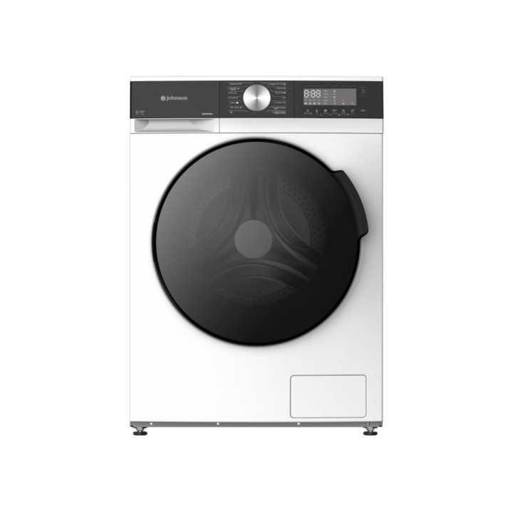 LAVASECADORA JHONSON CF 10KK/7KG 1500RPM CLASE A/D INVERTER BLANCA MOD:NERVION107DRY