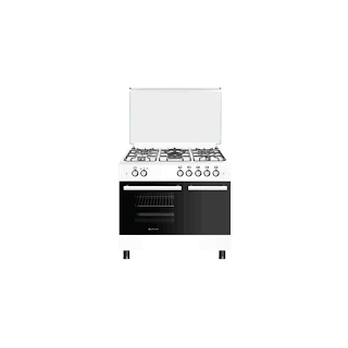 COCINA DE GAS BUTANO  JOHNSON 90CM 5 FUEGOS HORNO MOD:COCI90PBB1