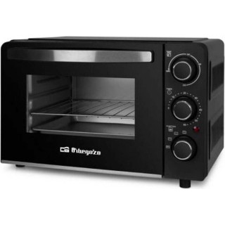 HORNO SOBREMESA ORBEGOZO 1300W SELECTOR DE TEMPERATURA TEMP. 60 MINUTOS TERMOSTATO REGULABLE MOD:HCC
