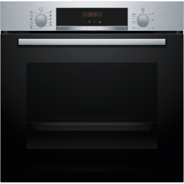 HORNO MULTIFUNCION PIROLITICO BOSCH 7 FUNCIONES 60CM INOX MOD. HBA574ES3