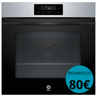 HORNO MULTIFUNCION PIROLITICO BALAY  CON FUNCION AIRFRY 7 FUNCIONES CLASE A    INOX MOD: 3HB4821X3