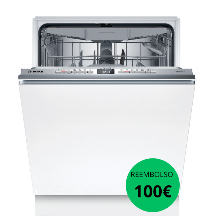 LAVAVAJILLAS TOTALMENTE INTEGRABLE SERIE 4 60CM ALTURA 86,5 XXL PUERTA DESLIZASNTE MOD:SBH4ECX28E