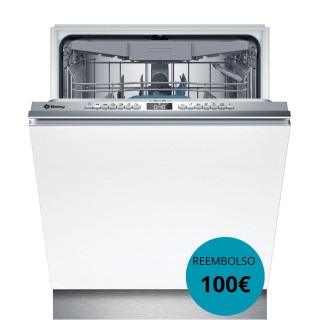 LAVAVAJILLAS INTEGRABLE BALAY 60CM CALSE A PUERTA FIJA 14 CUBIERTOS MOD:3VF6360SA