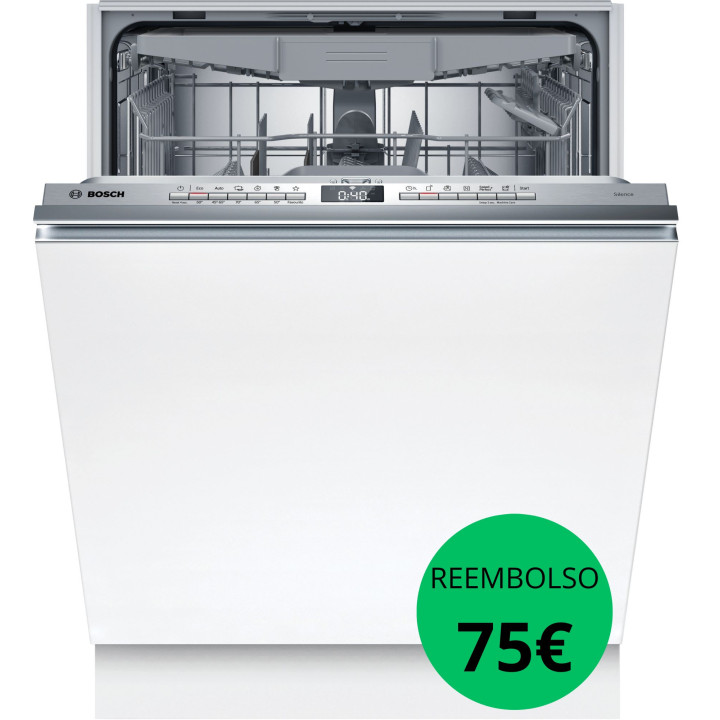 LAVAVAJILLAS TOTALMENTE INTEGRABLE BOSCH CLASE D PUERTA FIJA  13 SERVICIOS MOD:SMVEVX04E