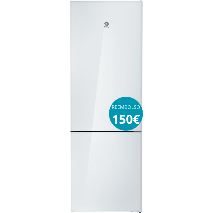 FRIGORIFICO COMBI BALAY  NO FROST 203X70 C CRISTAL . BLANCO   MOD:3KFC879BI