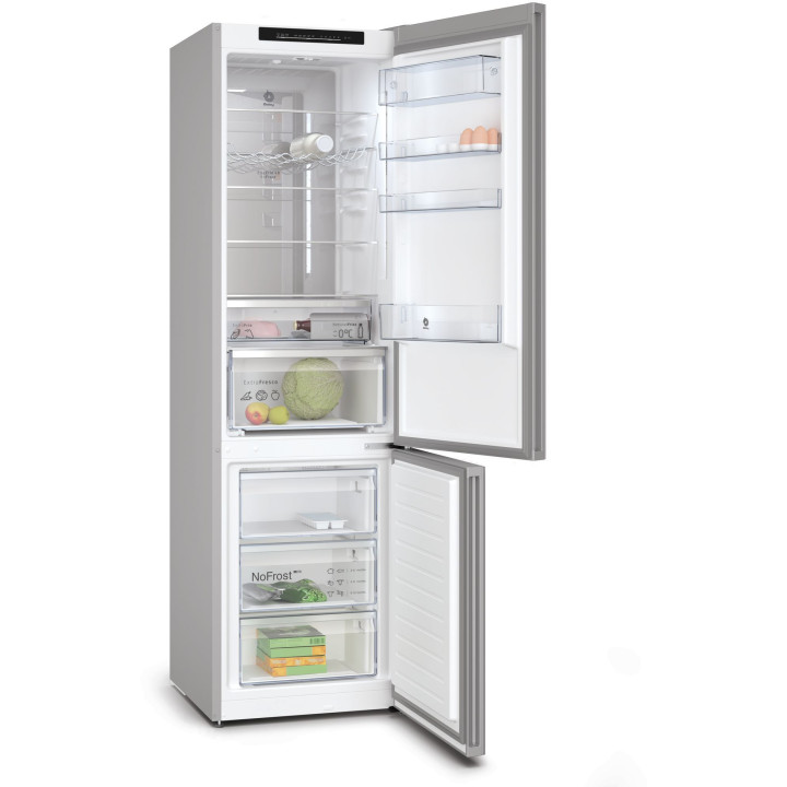 FRIGORIFICO COMBI BALAY 203X60CM CLASE C SERIE CRISTAL BLANCO MOD:3KFC869BI