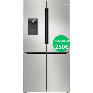 FRIGORIFICO MULTIPUERTA XXL BOSCH 183x91x73 NO FROST CLASE E INOX MOD.KFD96APEA