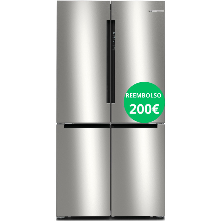 FRIGORIFICO MULTIPUERTA XXL BOSCH 183x91x73 NO FROST CLASE E INOX MOD. KFN96APEA