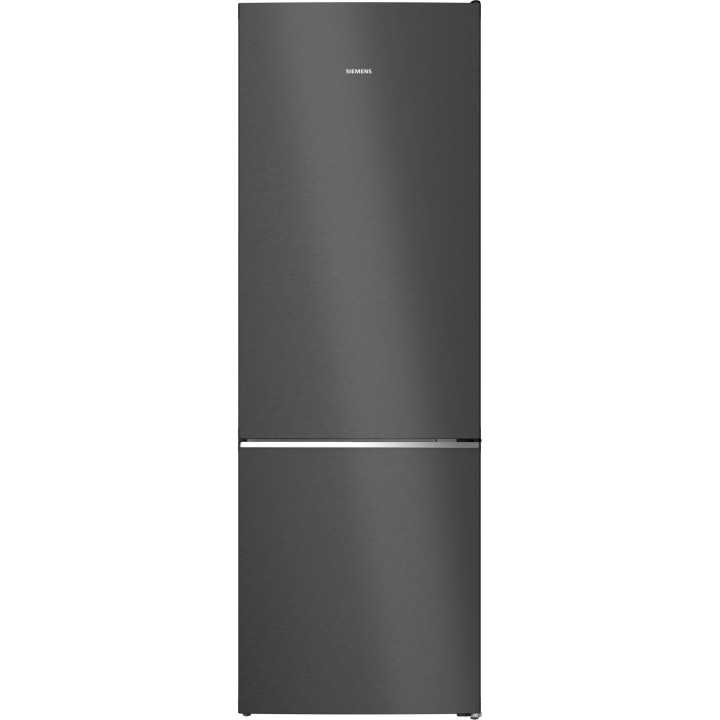 FRIGORIFICO COMBI SIEMENS 203x70cm CLASE A NO FROST ACERO NEGRO MOD:KG49N4XAF