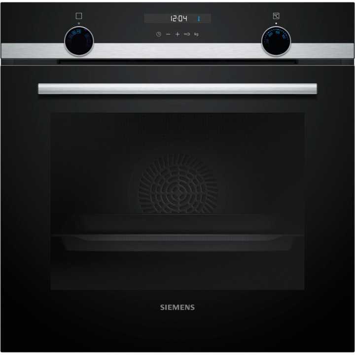 HORNO MULTIFUNCION SIEMENS IQ300 HIDROLITICO 7 FUNCIONES CLASE A COLOR NEGRO MOD:HB537GES3