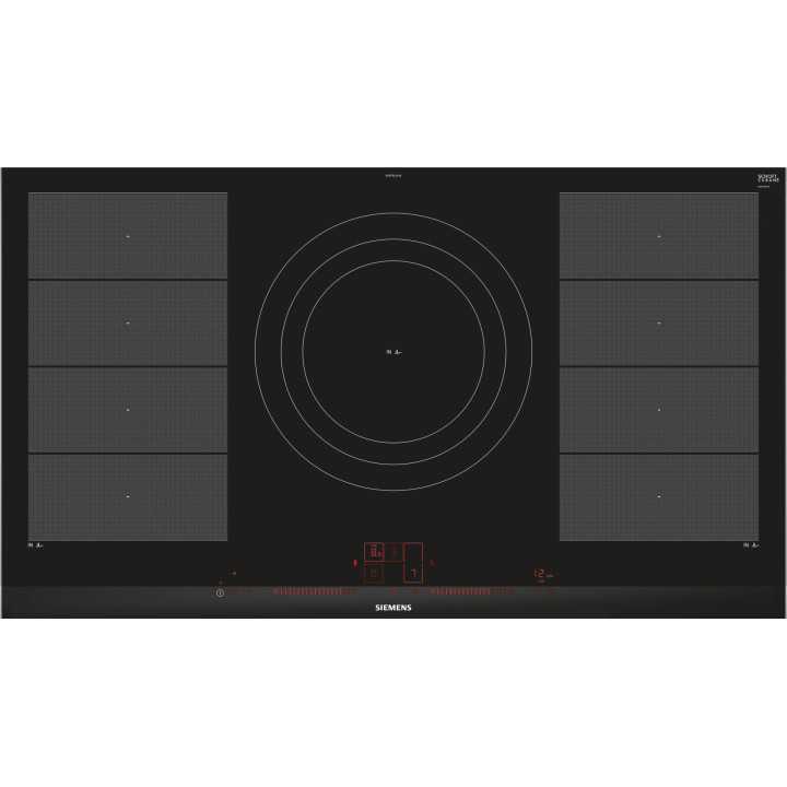 PLACA INDUCCION SIEMENS 90CM. 2 ZONAS FLEX Y ZONA DE 32CM. HOME CONNECT IQ700 MOD. EX975LVV1E