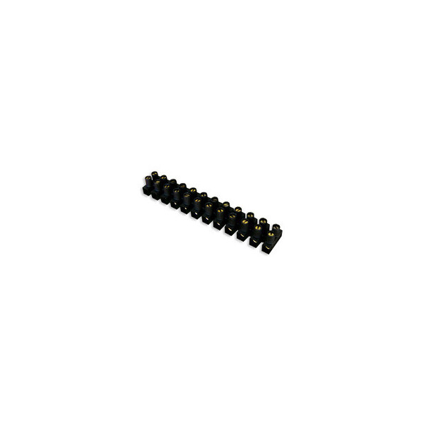 REGLETA CONEXION 6 MM. NEGRO
