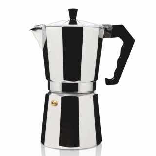 CAFETERA ITALIANA HAEGER MOCA POT 9 TAZAS ALUMINIO