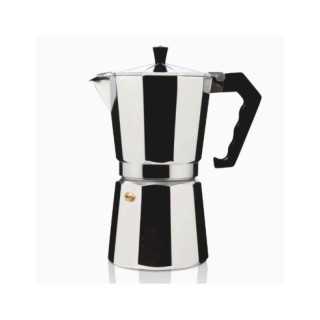 CAFETERA ITALIANA HAEGER MOCA POT 12 TAZAS ALUMINIO