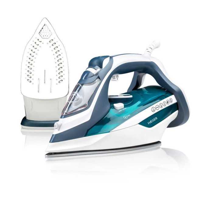 PLANCHA DE VAPOR CERAMICA HAGER ULTRA STEAM 2800W