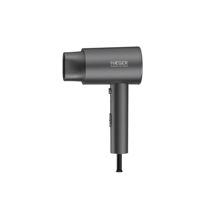 SECAPELOS HAEGER MANGO PLEGABLE GLAMOUR FOLD 2000W NEGRO MOD:HD-200.016A