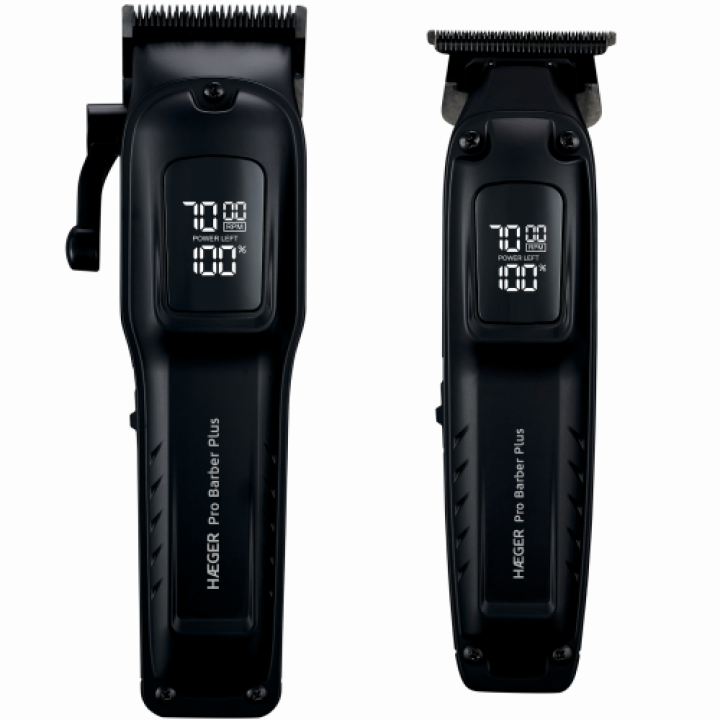 CORTAPELOS RECARGABLE PROFESIONAL HAEGER PRO BARBER PLUS MOD:HC-REC.013A