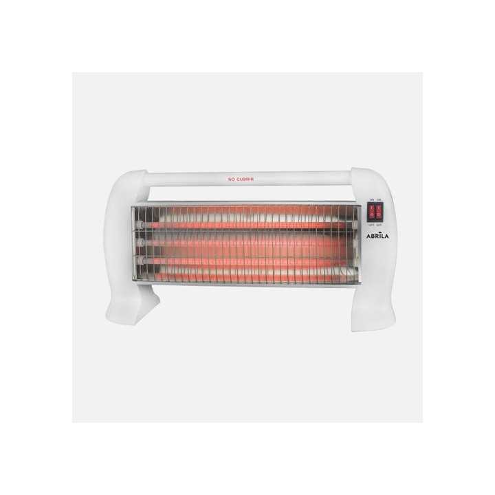 ESTUFA CUARZO HUNTER 1200W BLANCO 3 POTN ANTIVUELCO