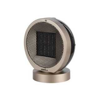TERMOVENTILADOR CERAMICO POMELO 2000W NEGRO/ ORO 2 POT 3F ROTATORIO