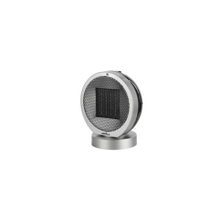 TERMOVENTILADOR CERAMICO POMELO 2000W NEGRO/ PLATA 2 POT 3F ROTATORIO