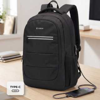 MOCHILA SUBBLIM CITY PLUS 26L BACPACK PARA PORTATILES HASTA 16''/ PUERTO USB/ REPELENTE AL AGUA/ REF
