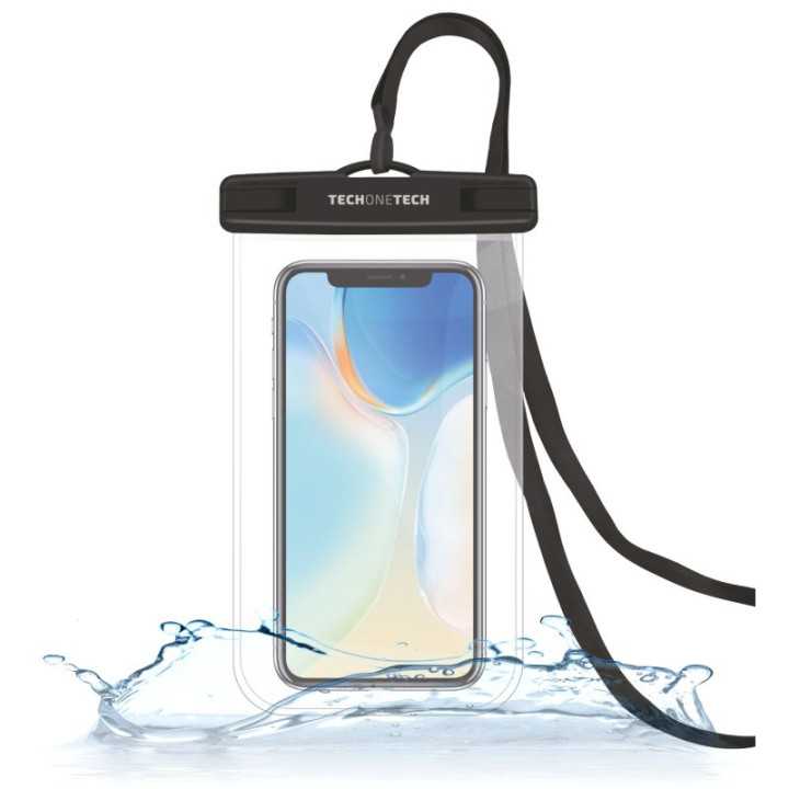 FUNDA UNIVERSAL IMPERMEABLE PARA SMARTPHONE TENCH ONE TECH TEC2850/ HASTA 7''