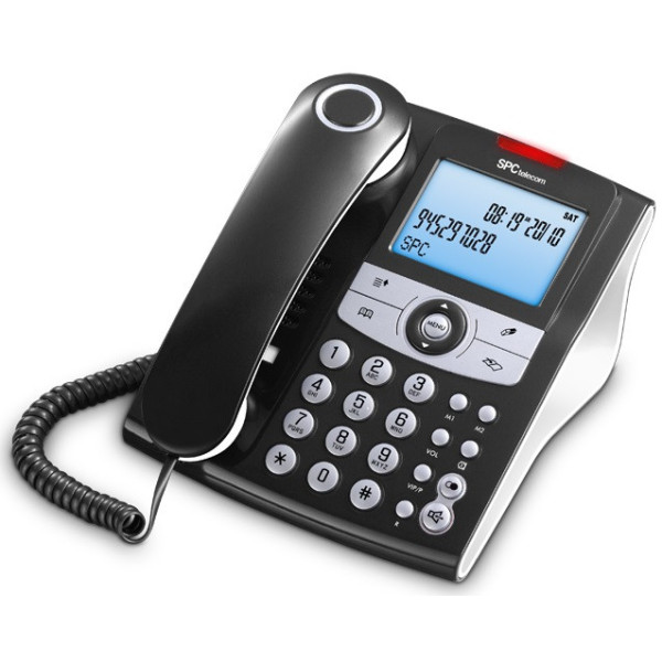 TELEFONO SOBREMESA SPC DISPLAY GRAN TAMANO. FUNCIONA SIN PILAS