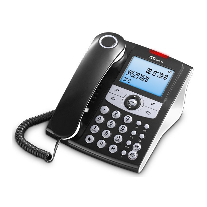 TELEFONO SOBREMESA SPC DISPLAY GRAN TAMANO. FUNCIONA SIN PILAS