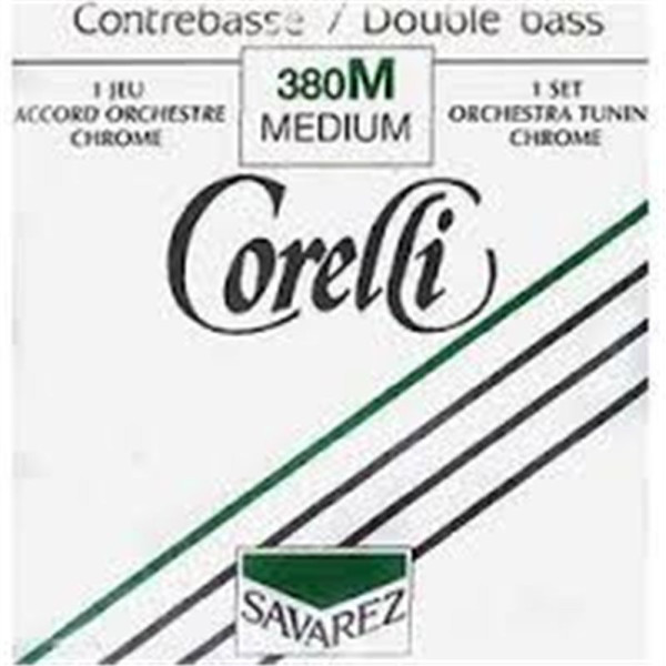 JUEGO CUERDAS CONTRABAJO CORELLI MEDIUM 380-M