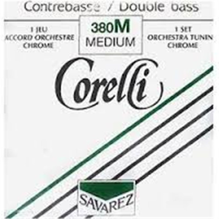 JUEGO CUERDAS CONTRABAJO CORELLI MEDIUM 380-M