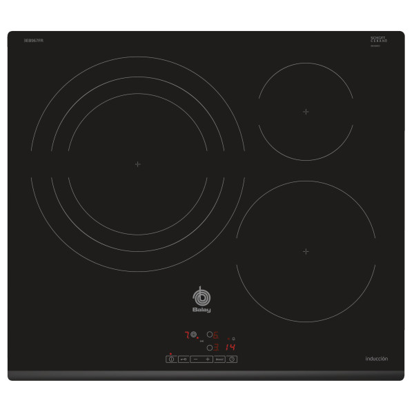 PLACA INDUCCION BALAY 3 ZONAS 1 ZONA DE 32 CM