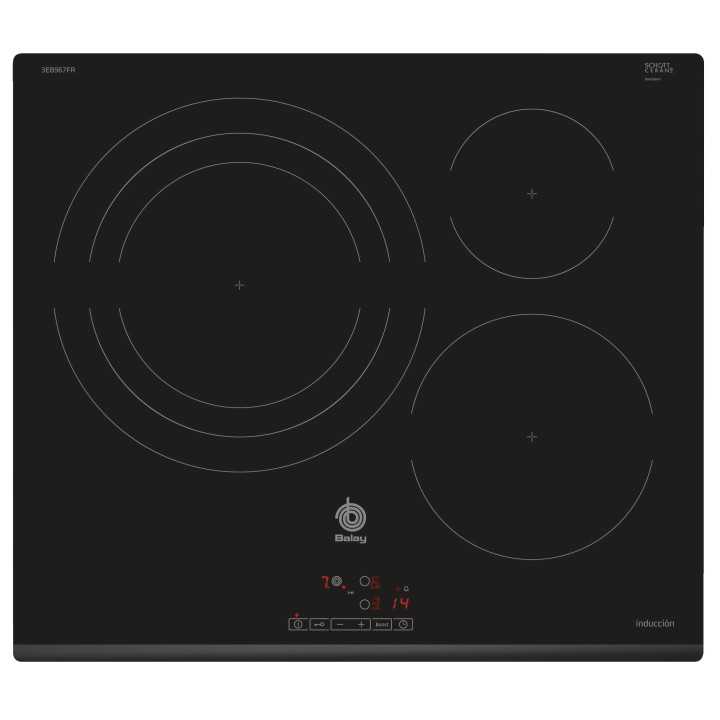 PLACA INDUCCION BALAY 3 ZONAS 1 ZONA DE 32 CM
