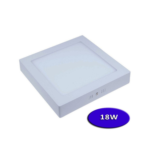 PANEL LED CUADRADO SUPLETORIO  18W 6000K
