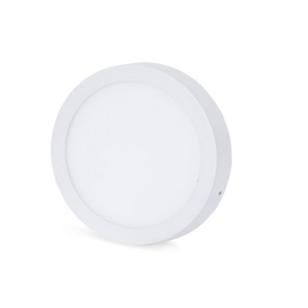 PANEL LED REDONDO SUPERFICIE  18W 6000K