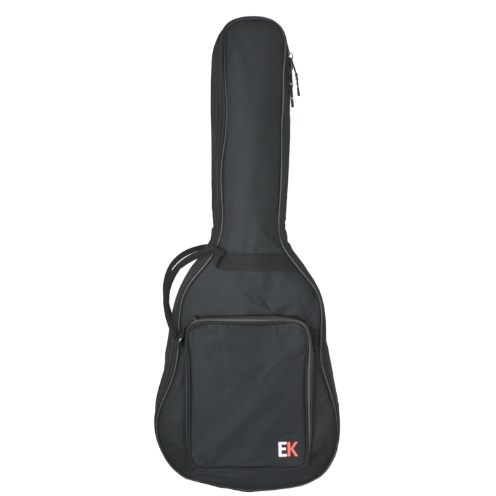 FUNDA GUITARRA ACUSTICA EK 10MM NEGRA FGCS10