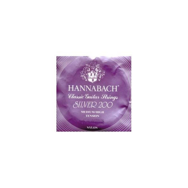 JUEGO CUERDAS HANNABACH SILVER 900 200 MHT