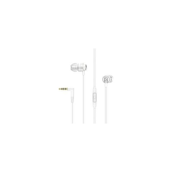 AURICULAR INTRA SENNHEISER CON MICRO BLANCO
