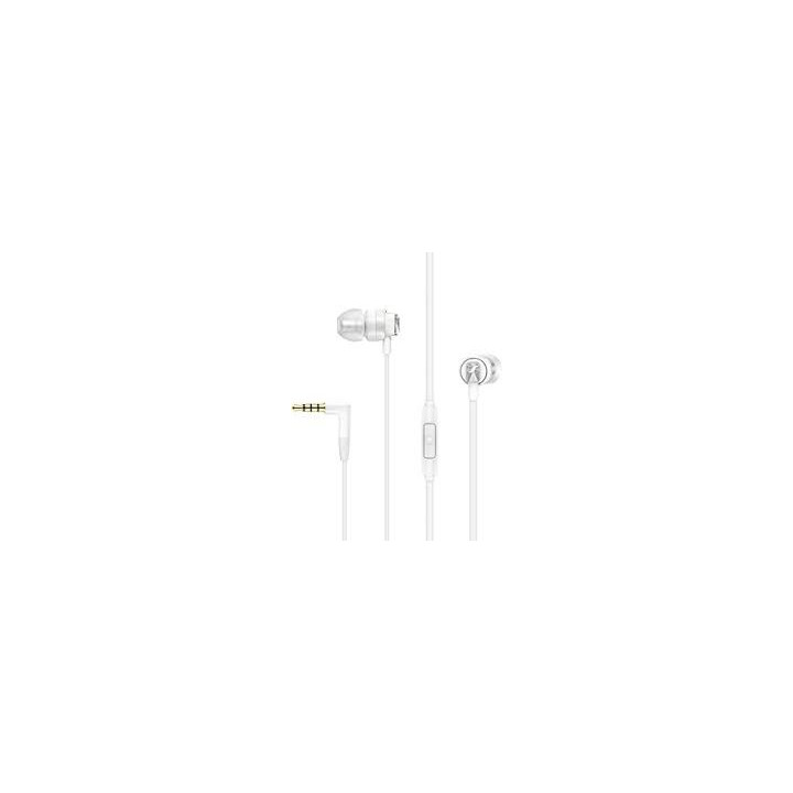 AURICULAR INTRA SENNHEISER CON MICRO BLANCO