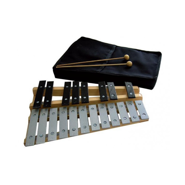 CARRILLON CROMATICO JINBAO TL20B CON FUNDA